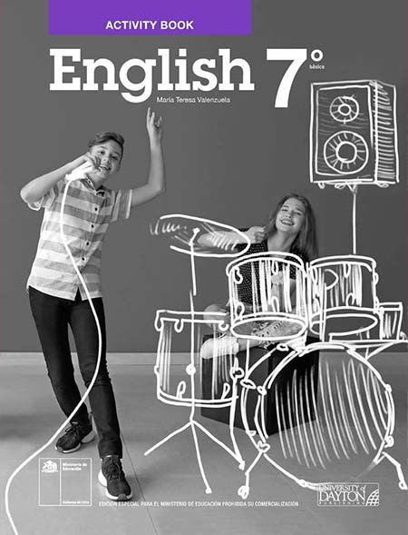 Cuaderno de actividades Inglés 7º Básico pdf para descargar