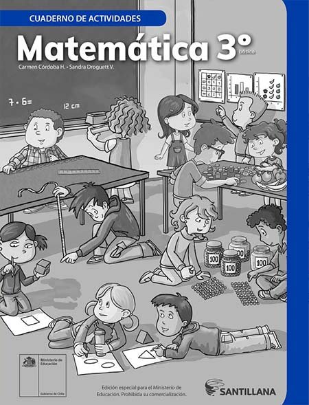 Libro de Matemáticas 3º Básico pdf para descargar