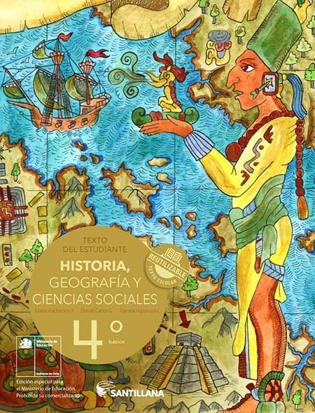 Libro de Historia 4º Básico pdf para descargar